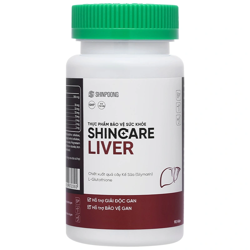 Thực phẩm bảo vệ sức khỏe Shincare Liver lọ 90 viên - 7